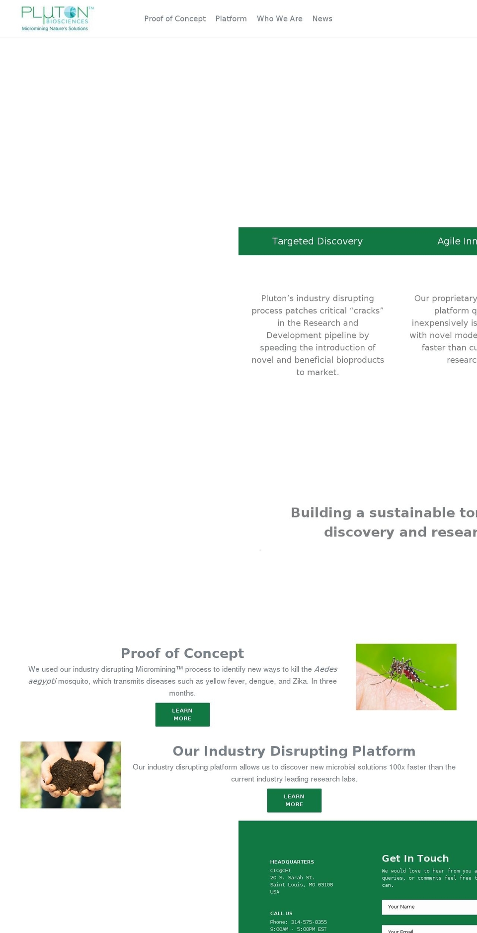 plutonbio.com — Shopify storefront screenshot