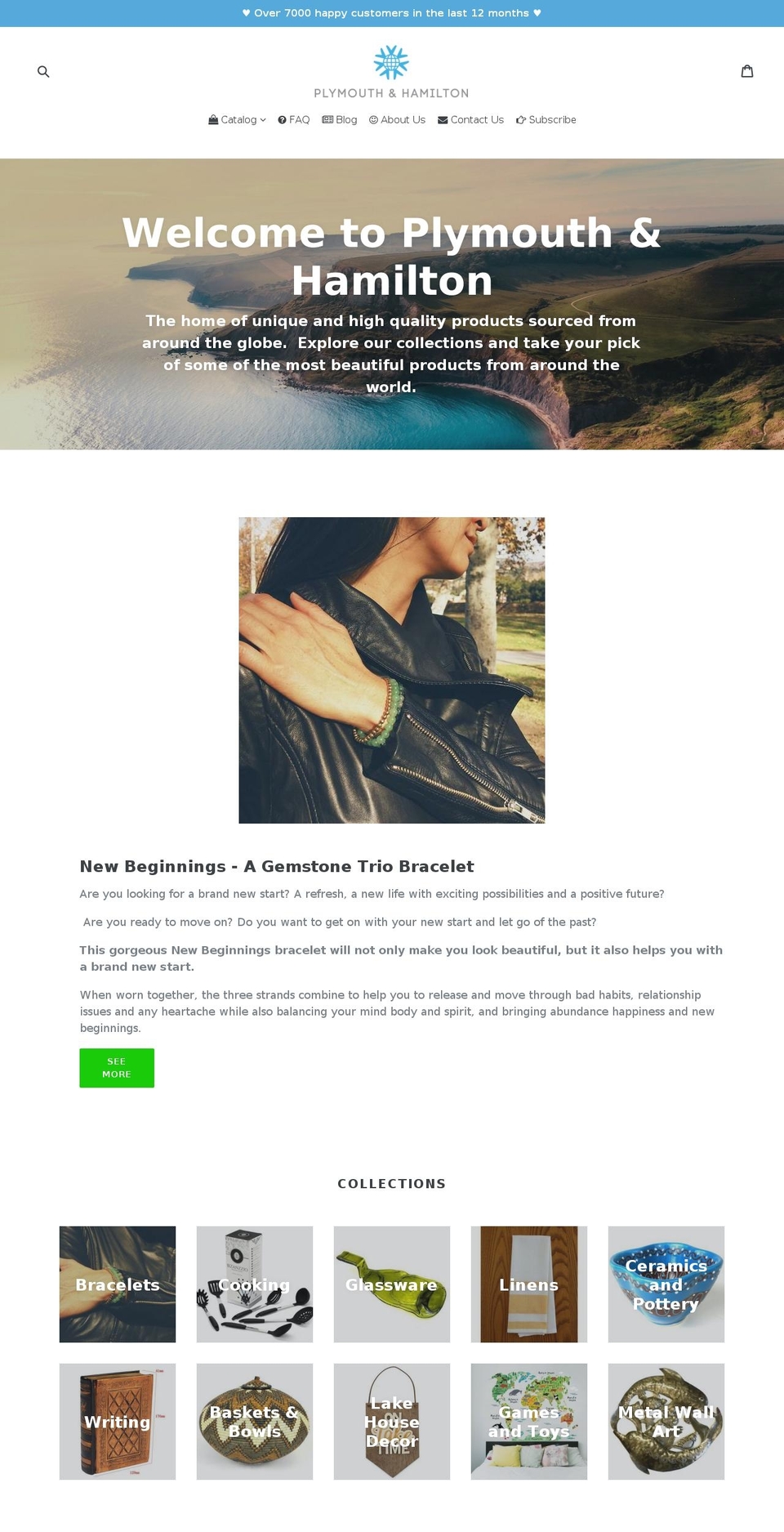 plymouthhamilton.com — Shopify storefront screenshot