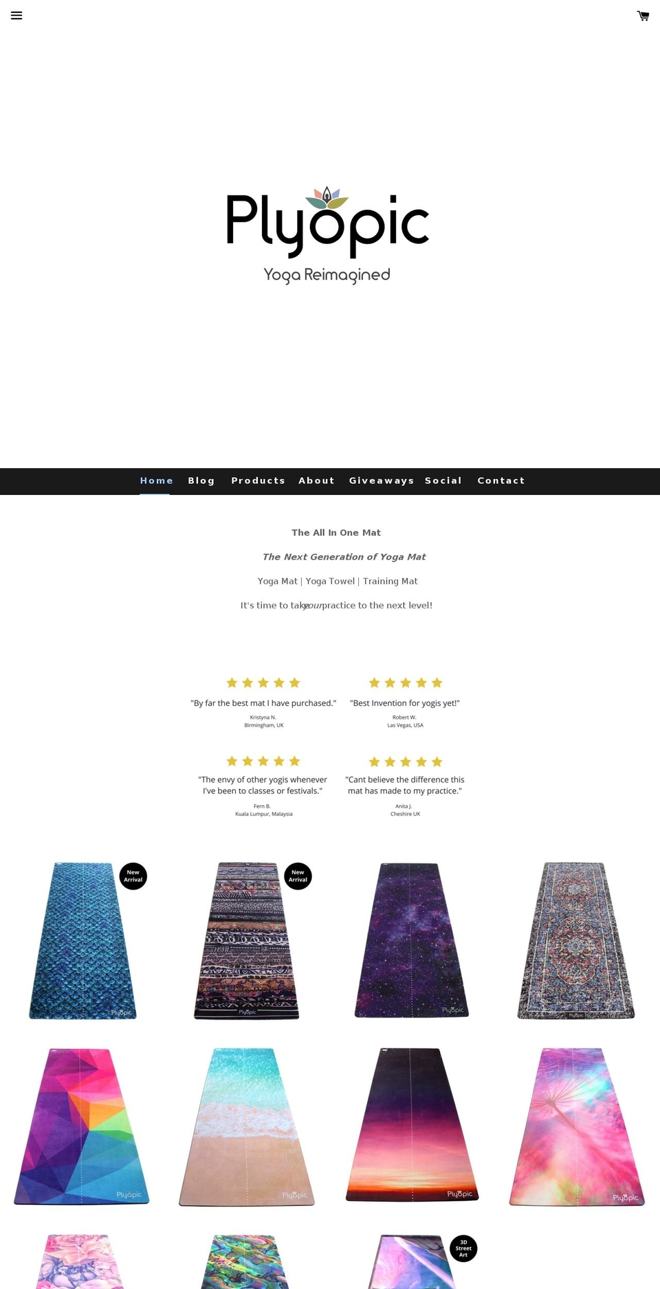 plyopic.com shopify website screenshot