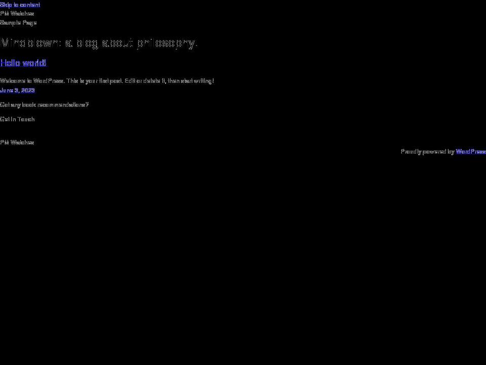 pm-watches.com shopify website screenshot