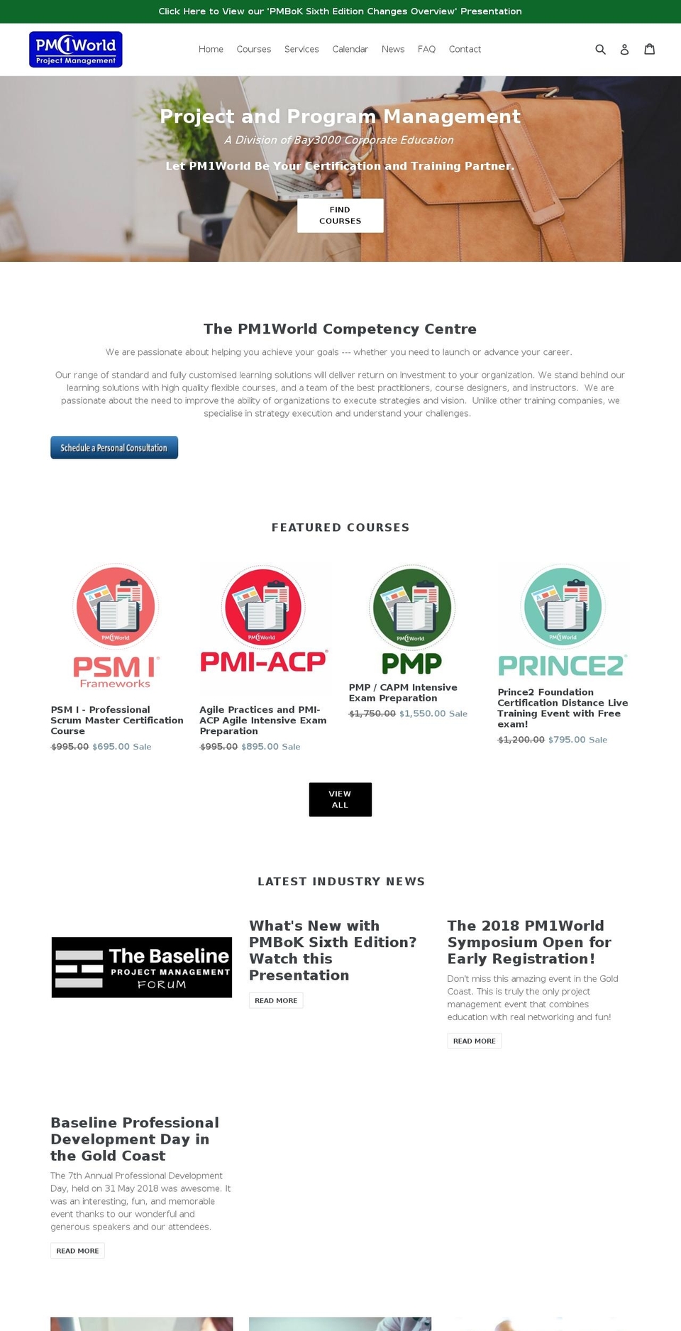pm1world.com — Shopify storefront screenshot