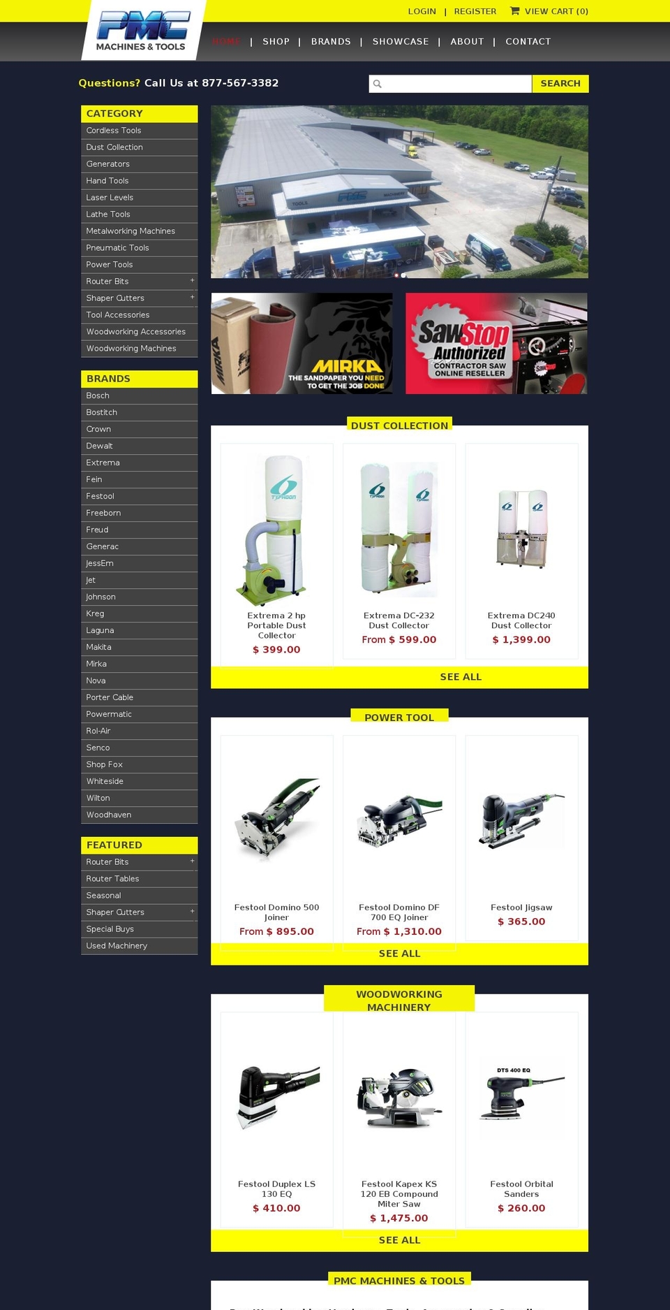 pmc-tools Shopify theme site example pmctool.com