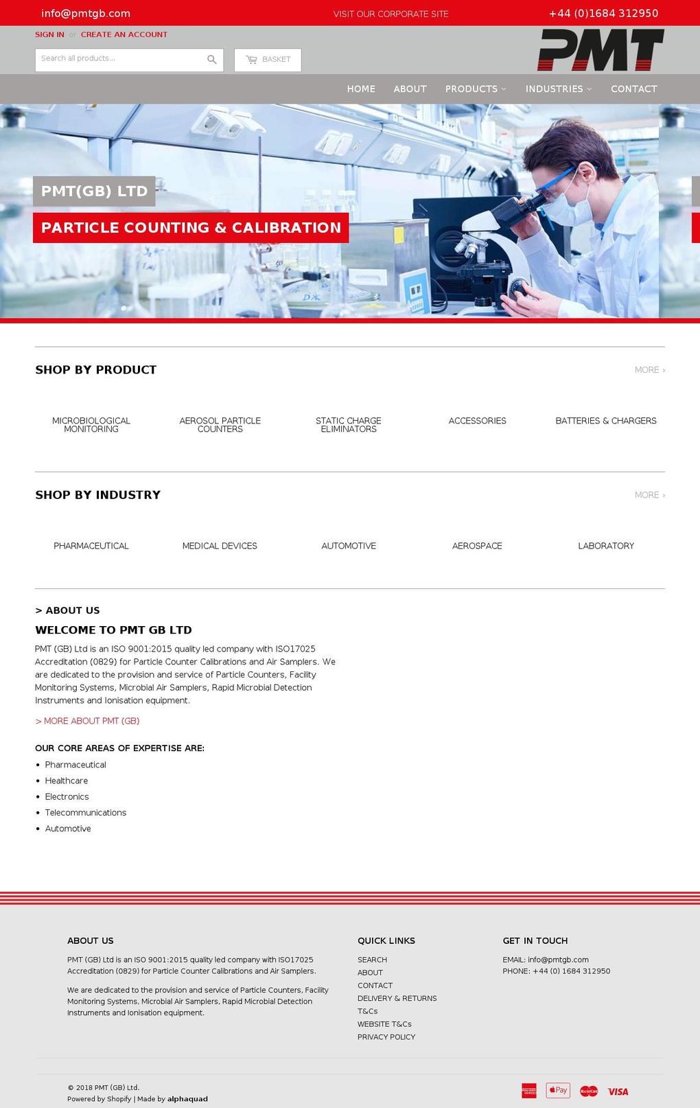 pmtgbshop.com shopify website screenshot