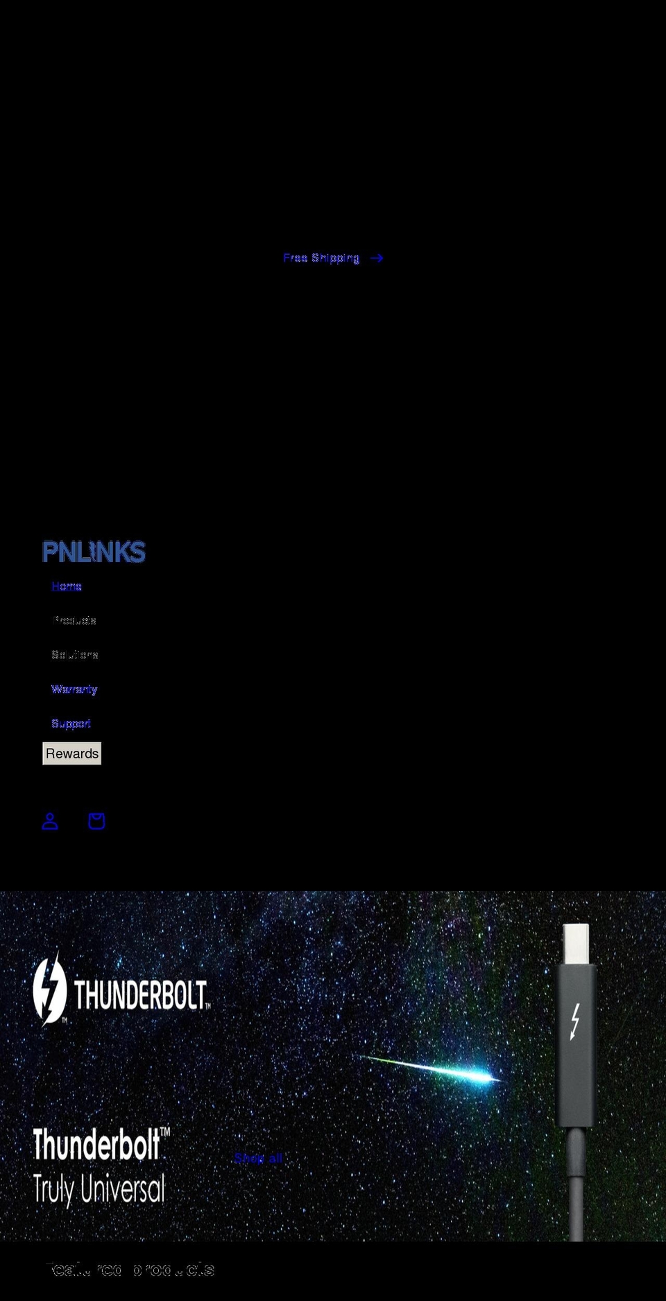 pnlinks.com shopify website screenshot