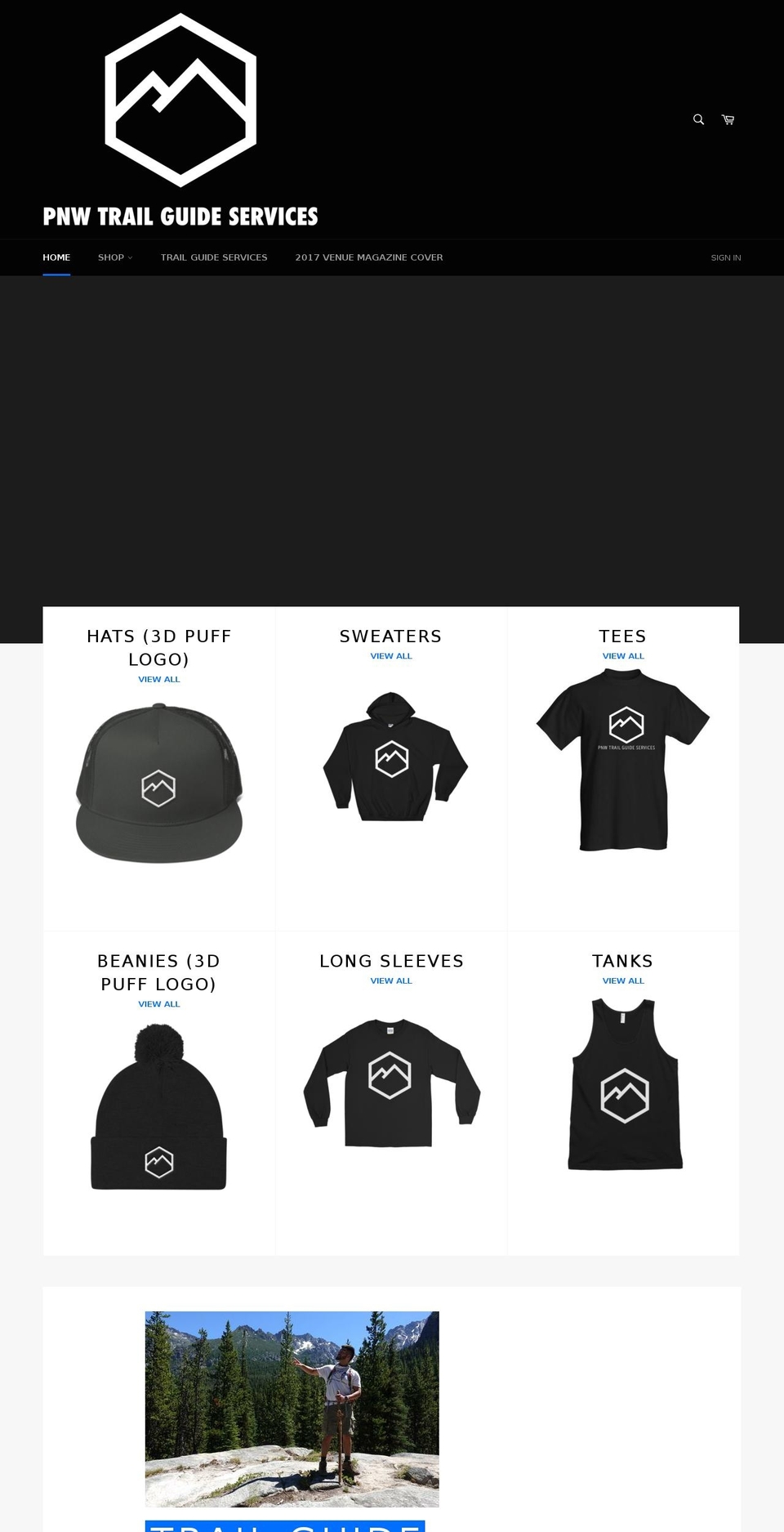 pnwtgs.com — Shopify storefront screenshot