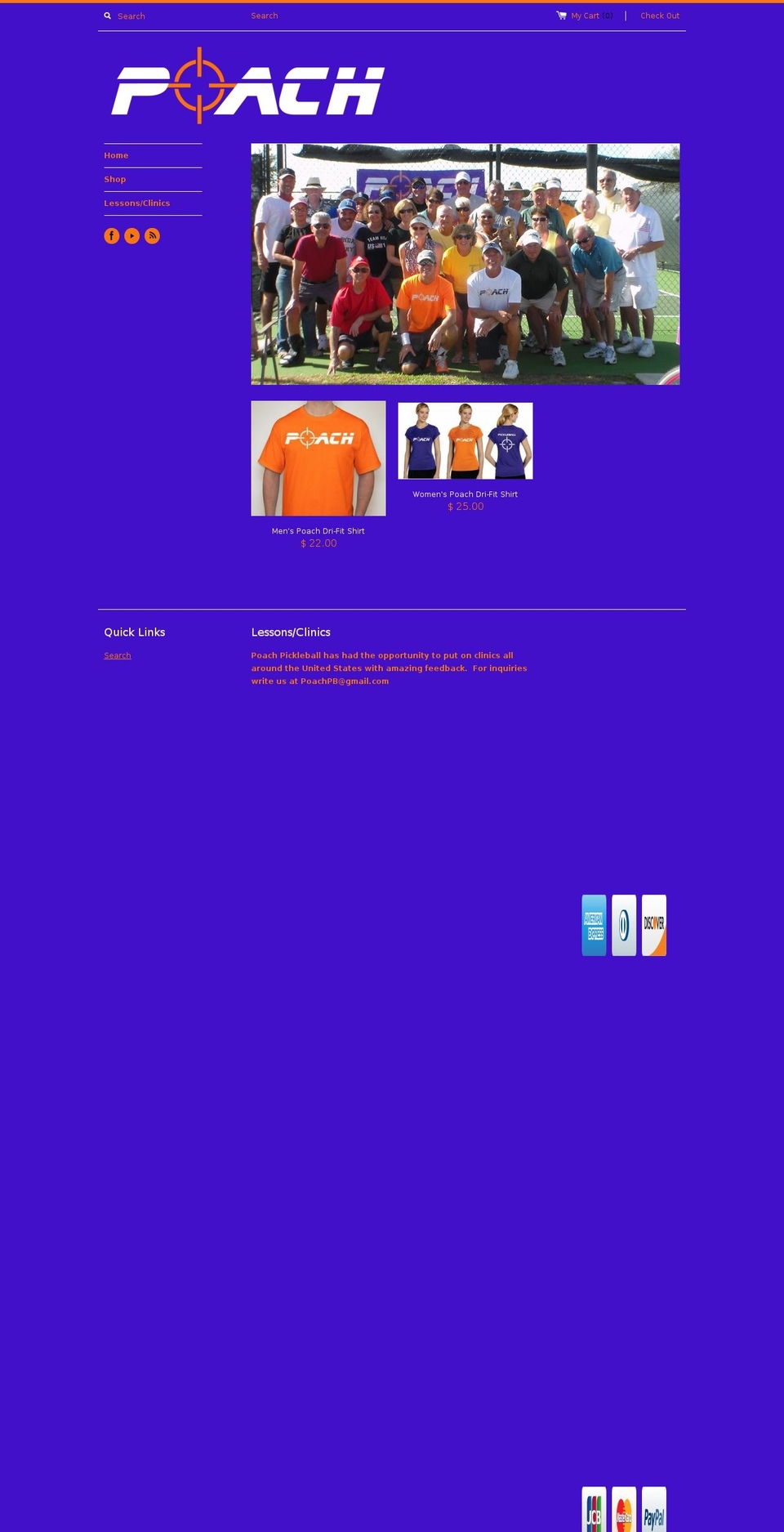 poachpb.com shopify website screenshot