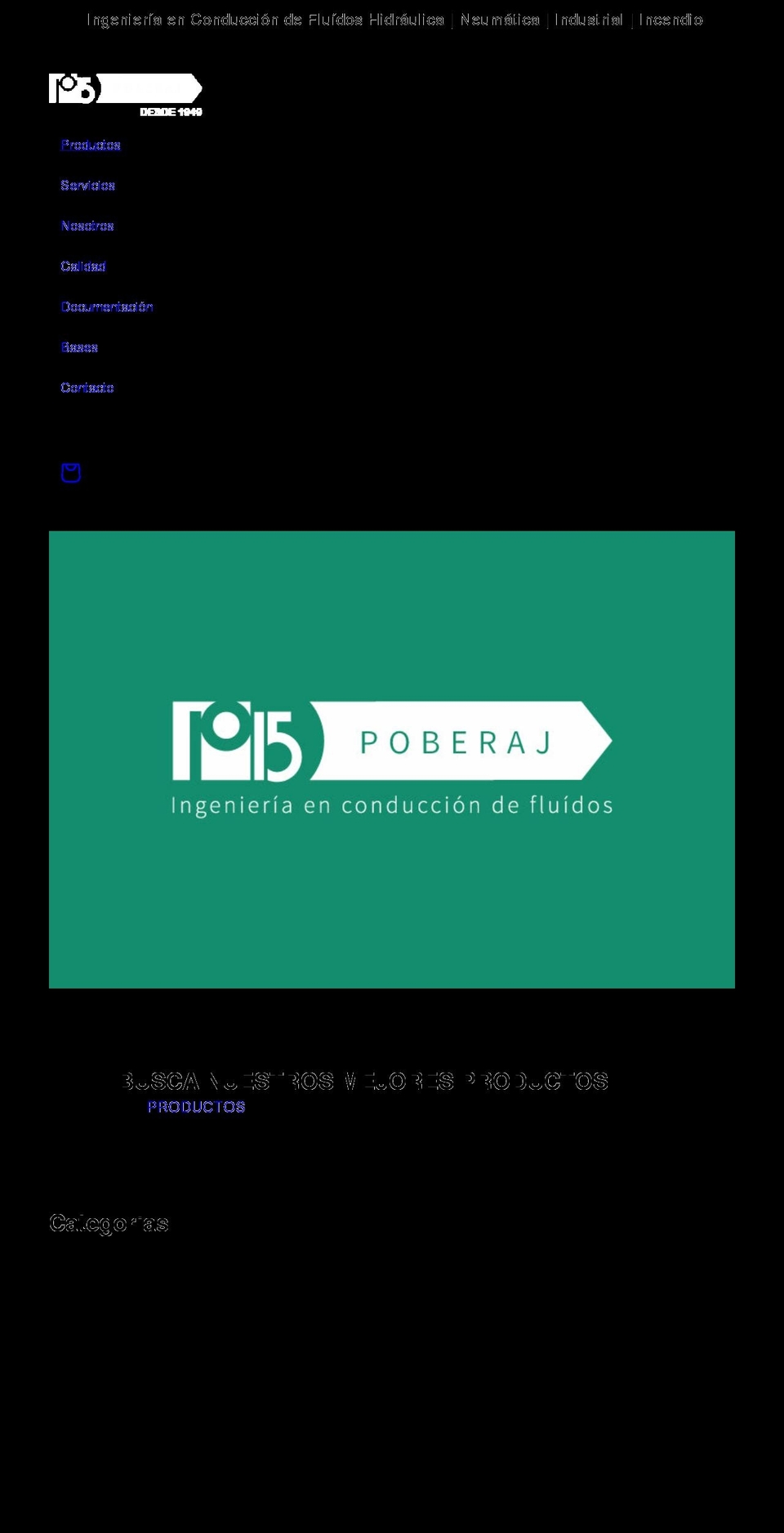 poberaj.myshopify.com shopify website screenshot