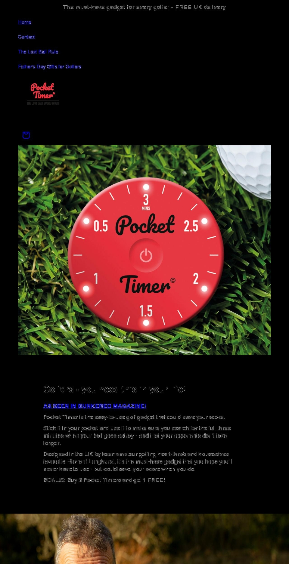 pocket-timer.com shopify website screenshot