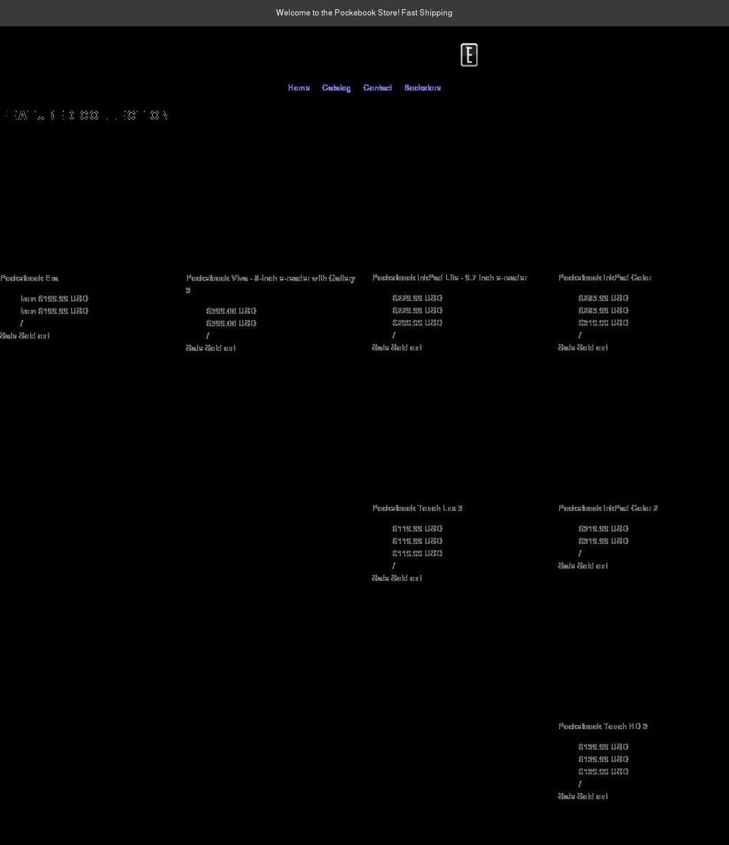 pocketbookstore.com shopify website screenshot