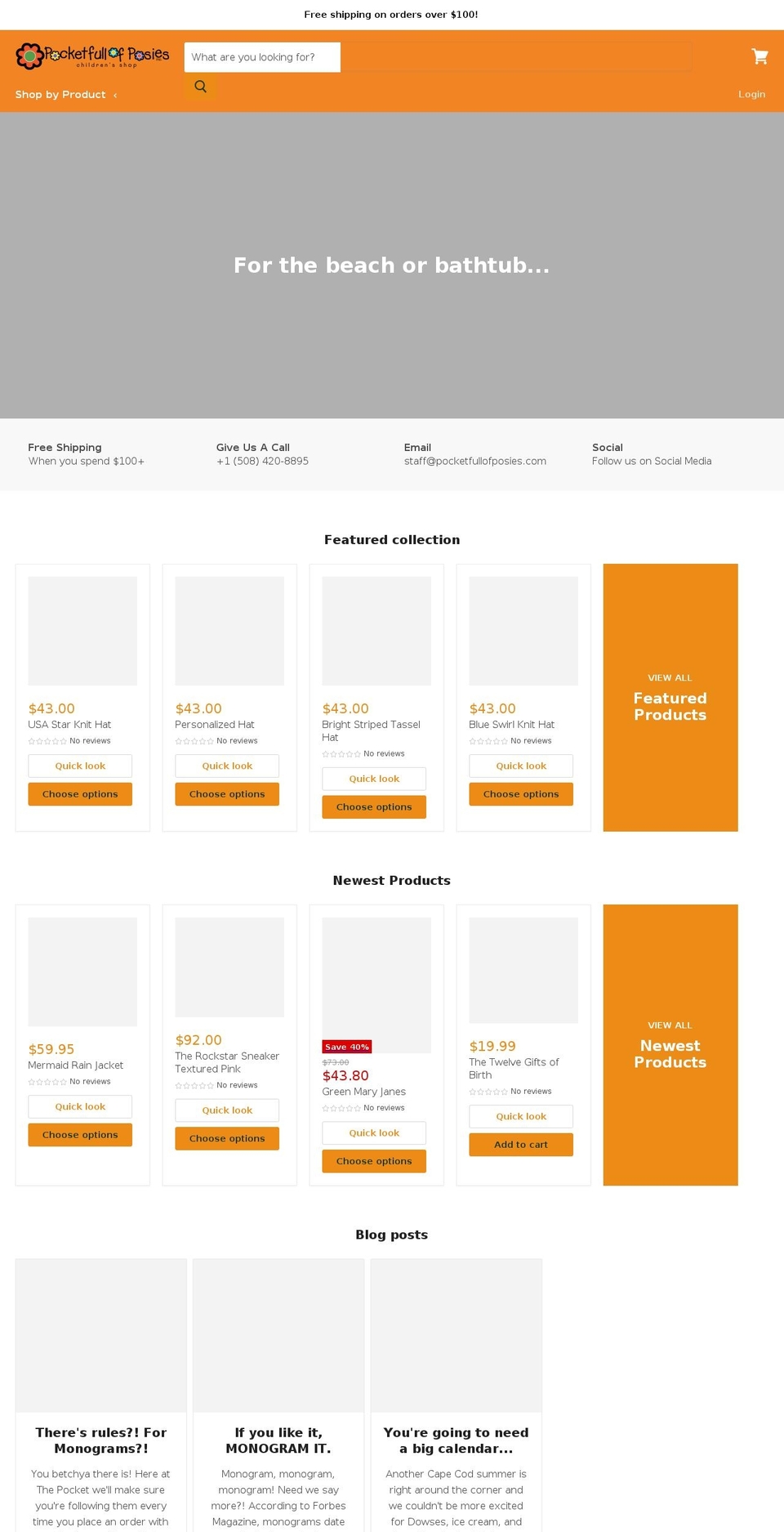 PFOP Theme_5_14_2018 Shopify theme site example pocketfullofposies.com