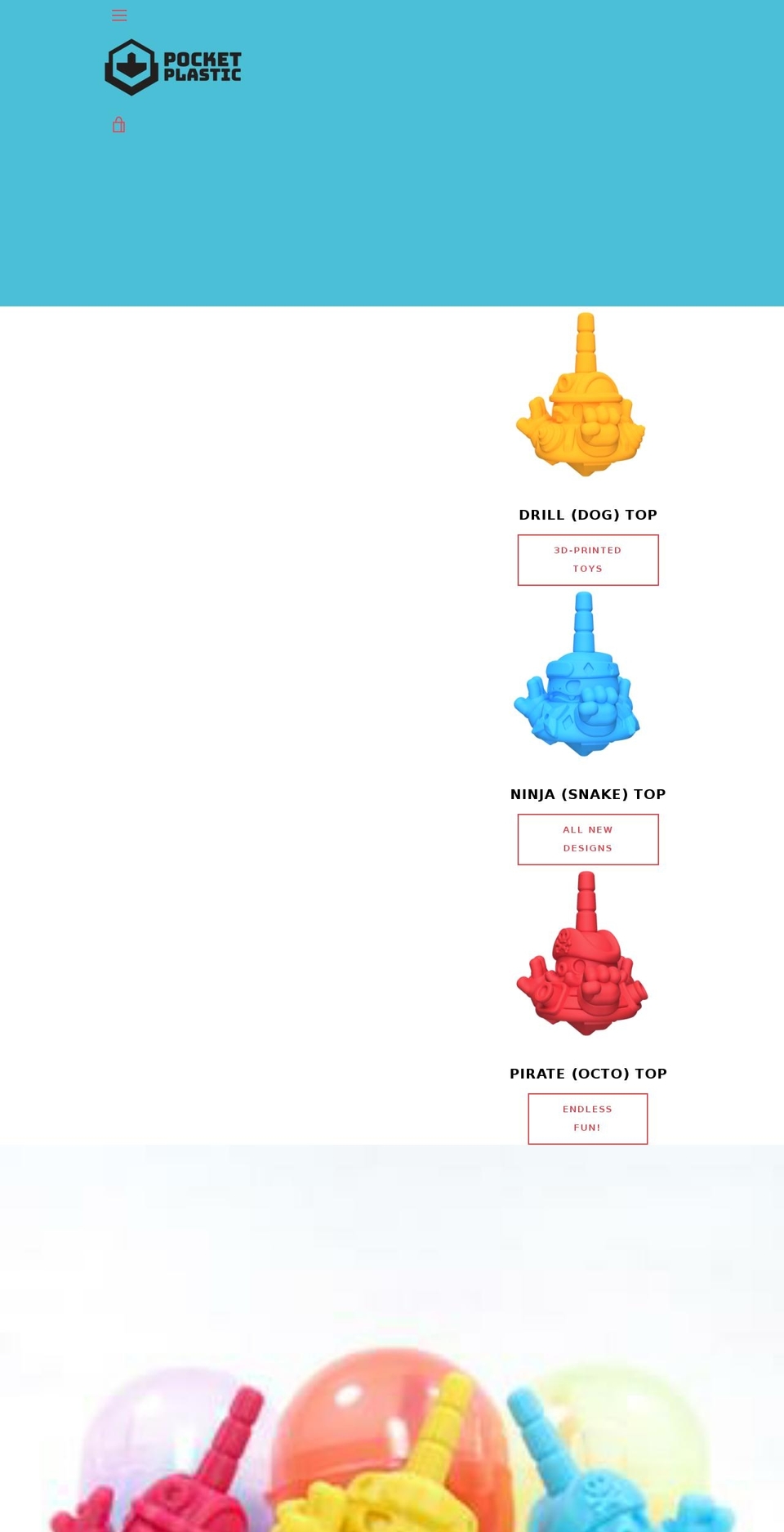 pocketplastic.com — Shopify storefront screenshot