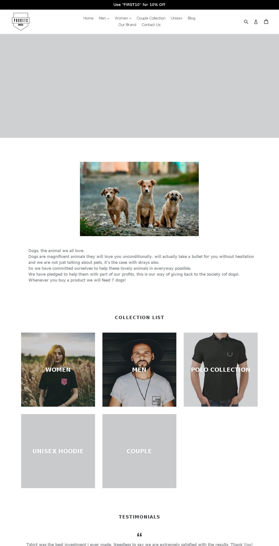 pocketsmoda.com shopify website screenshot