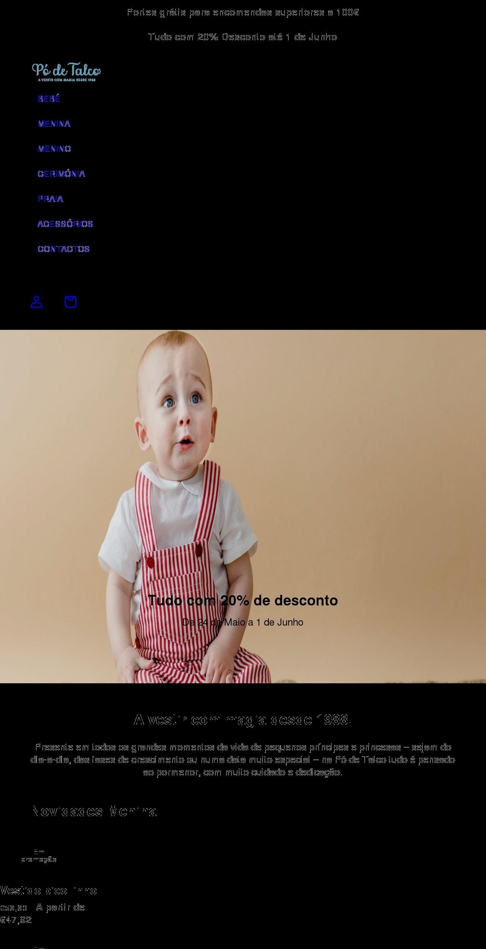 podetalco.com shopify website screenshot