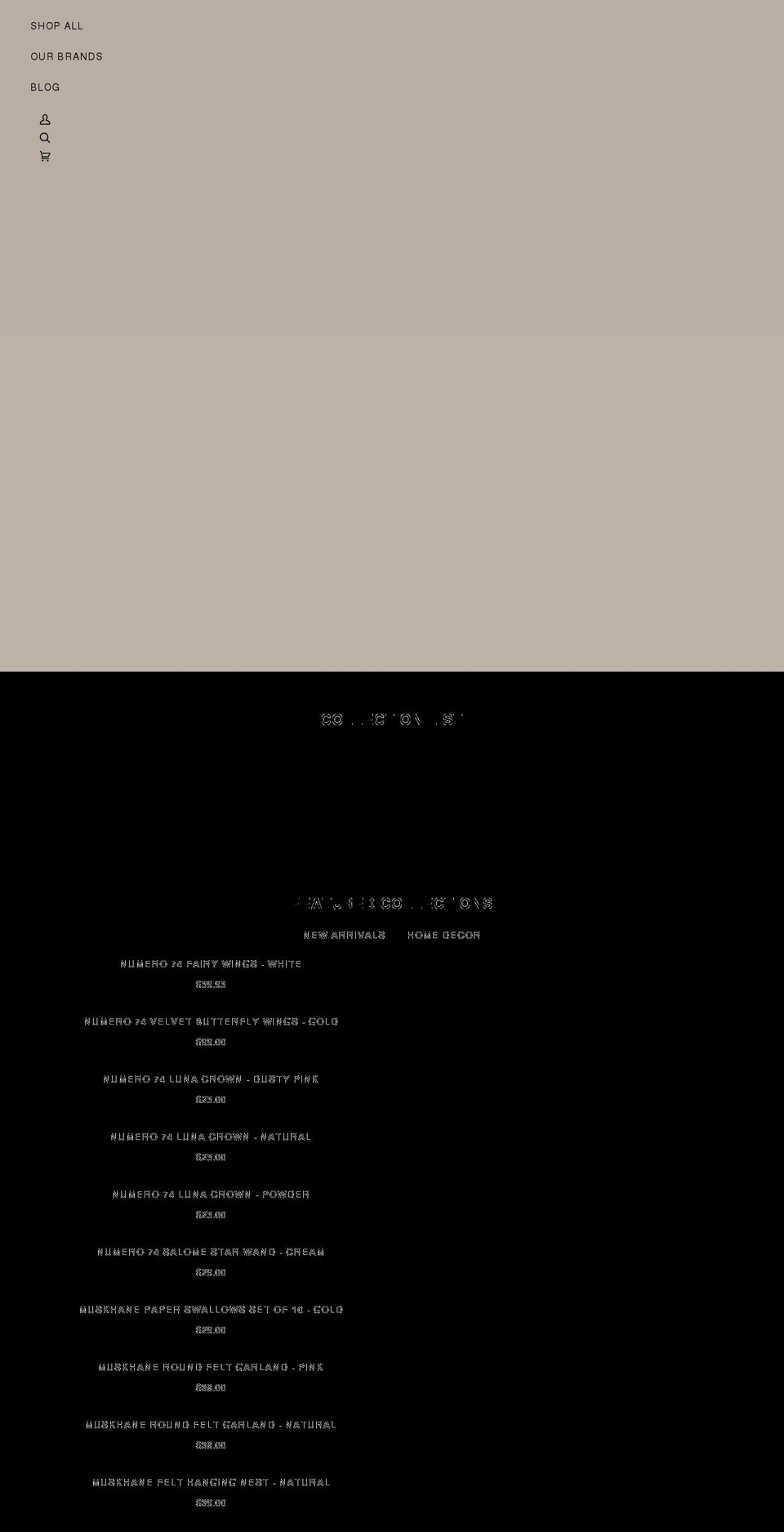 poemelifestyle.com.au shopify website screenshot