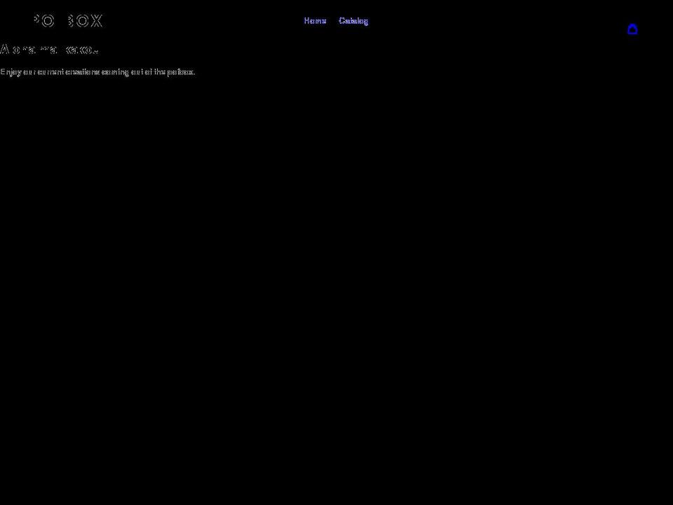 poibox.com shopify website screenshot