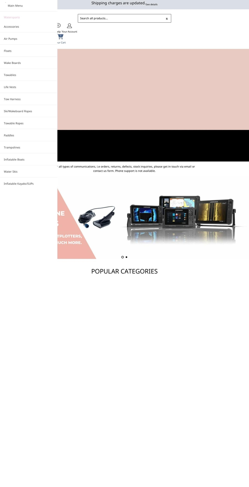 pointsupplies.com shopify website screenshot