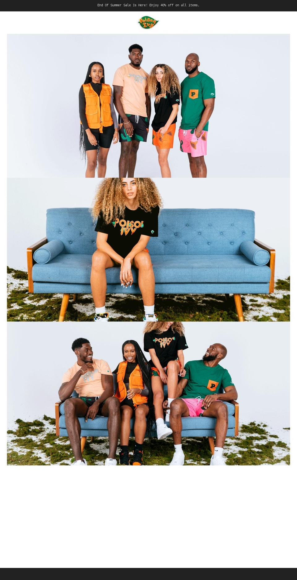 poisonivyclothing.com shopify website screenshot