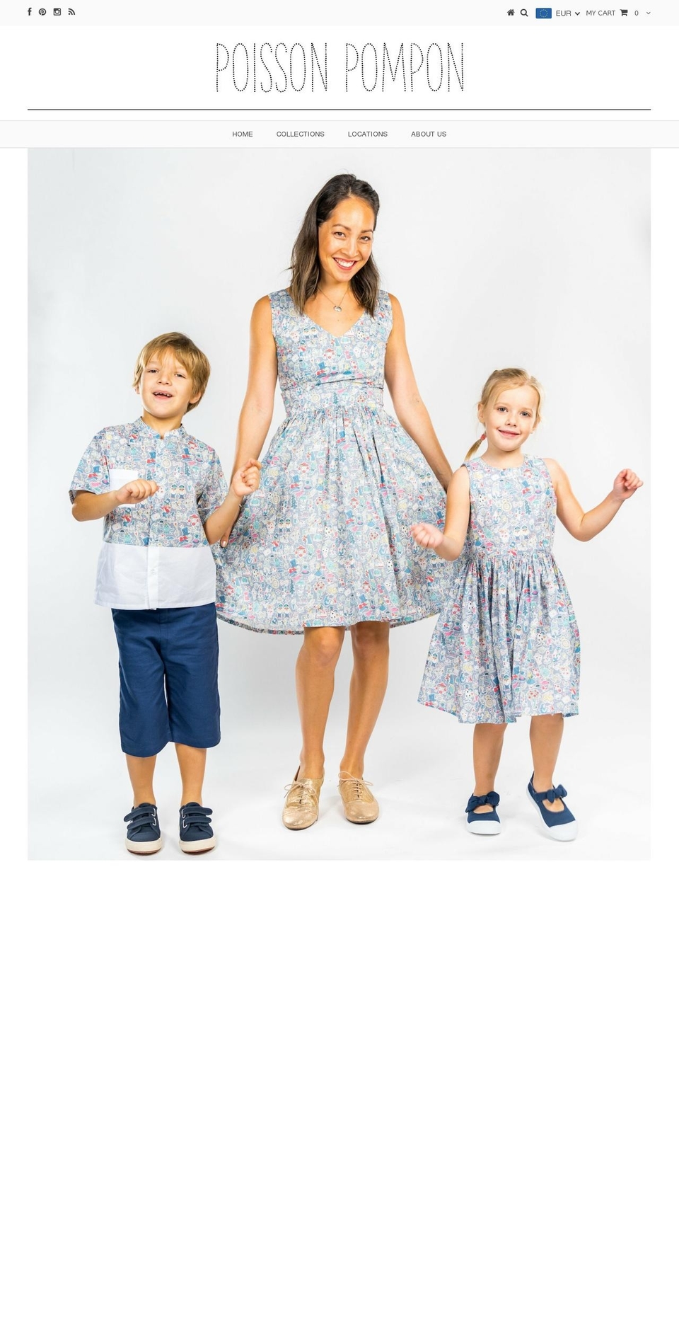 poissonpompon.com — Shopify storefront screenshot