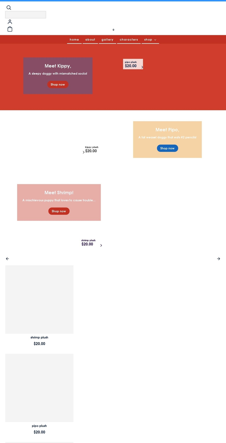 pokopipo.com shopify website screenshot