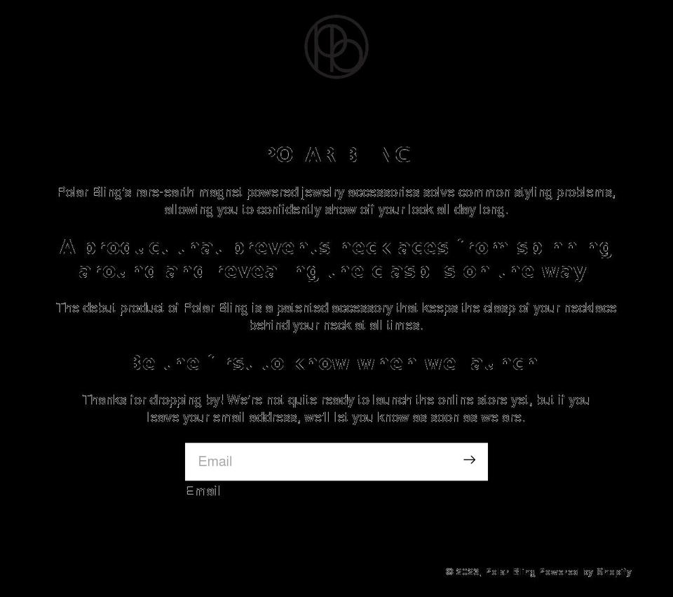 polarbling.com shopify website screenshot