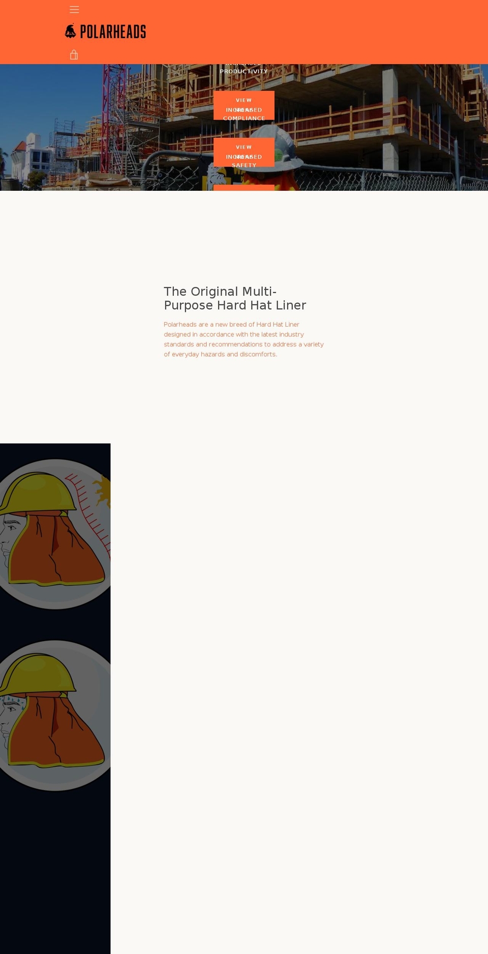 polarheads.com shopify website screenshot