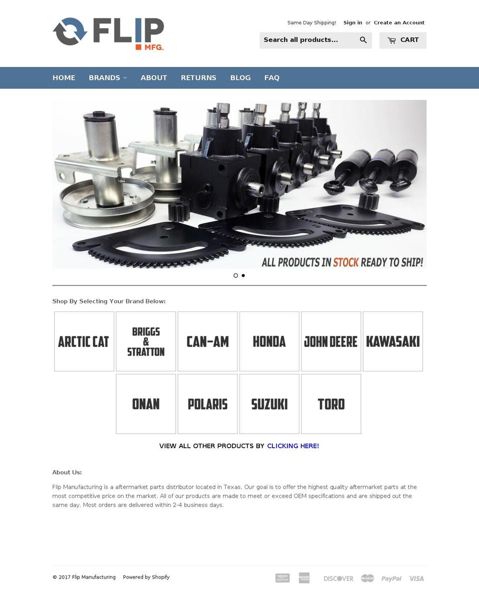 Shop PowerSports Theme Shopify theme site example polarisslingshotparts.com