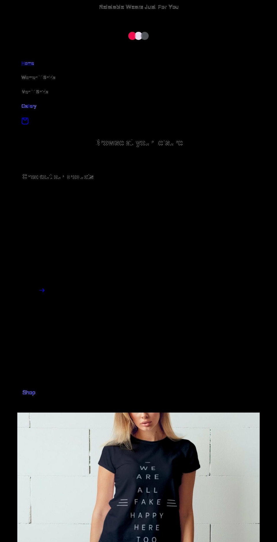 polarnovashop.com shopify website screenshot