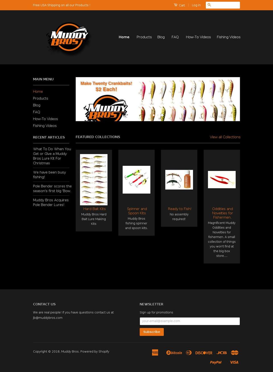 polebenderlures.com — Shopify storefront screenshot