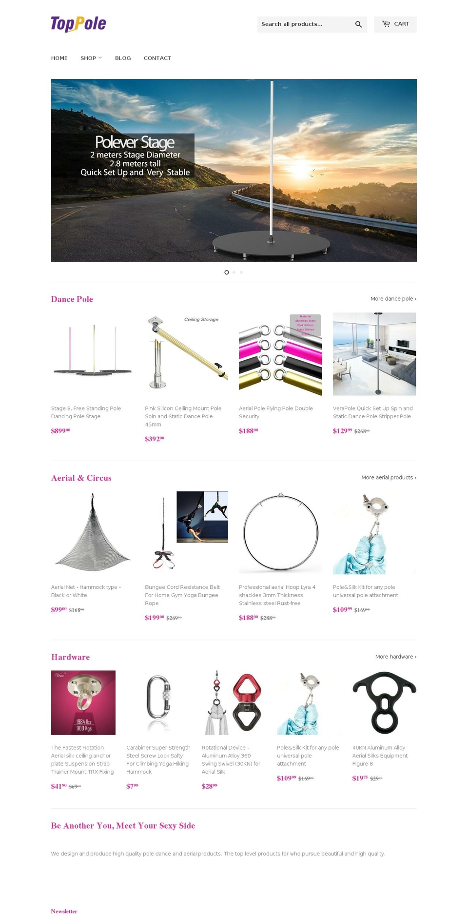 polever.com shopify website screenshot
