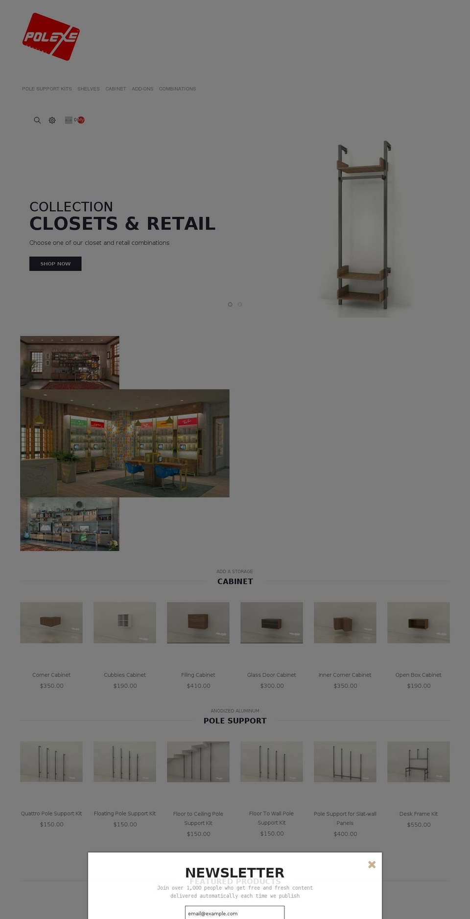 art-furniture-v1-0-1 Shopify theme site example polexe.com