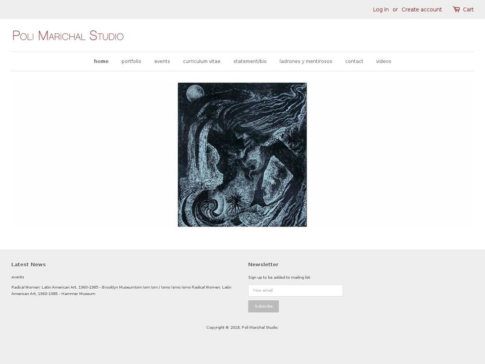 polimarichal.com shopify website screenshot