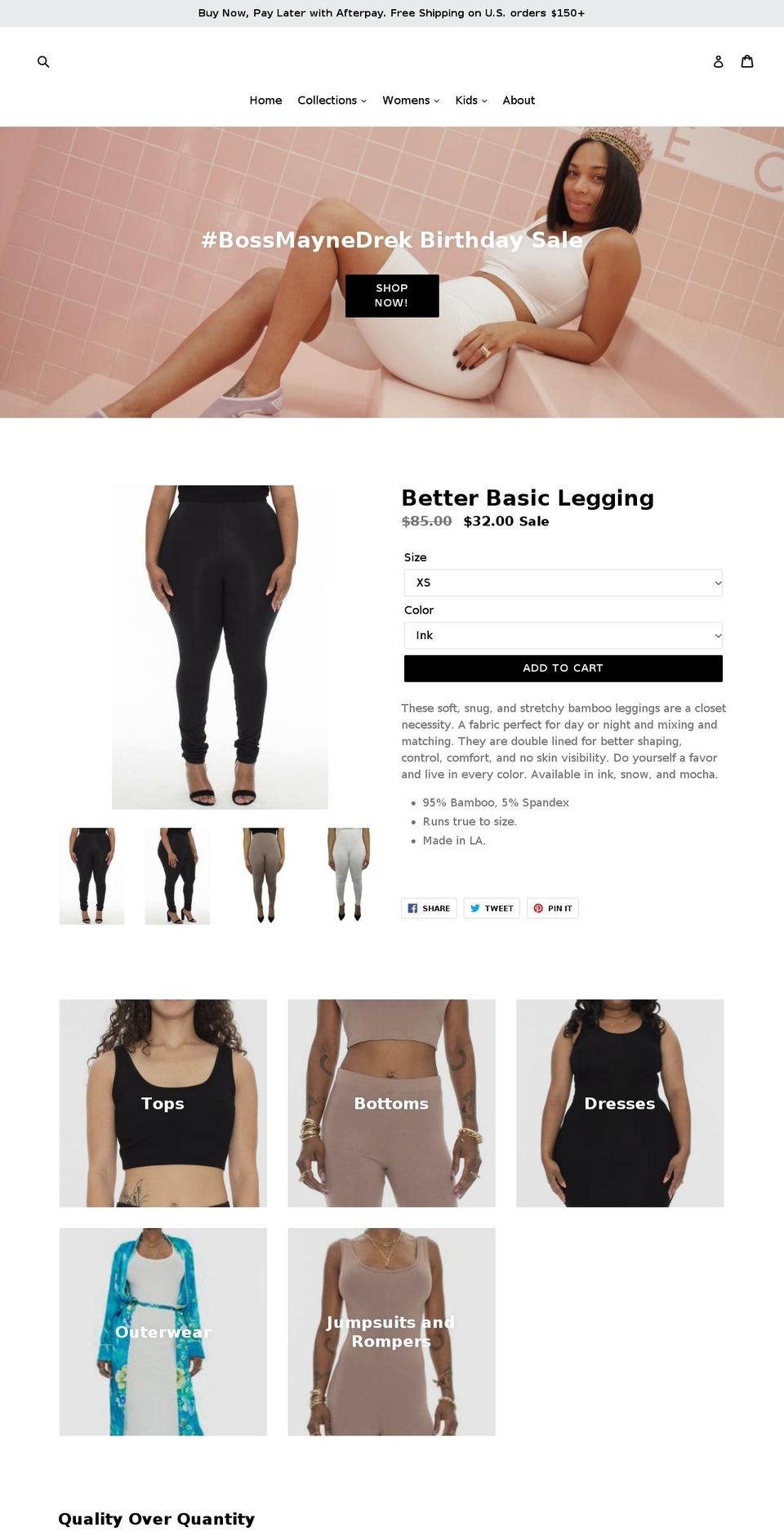 polishedeccentric.com — Shopify storefront screenshot