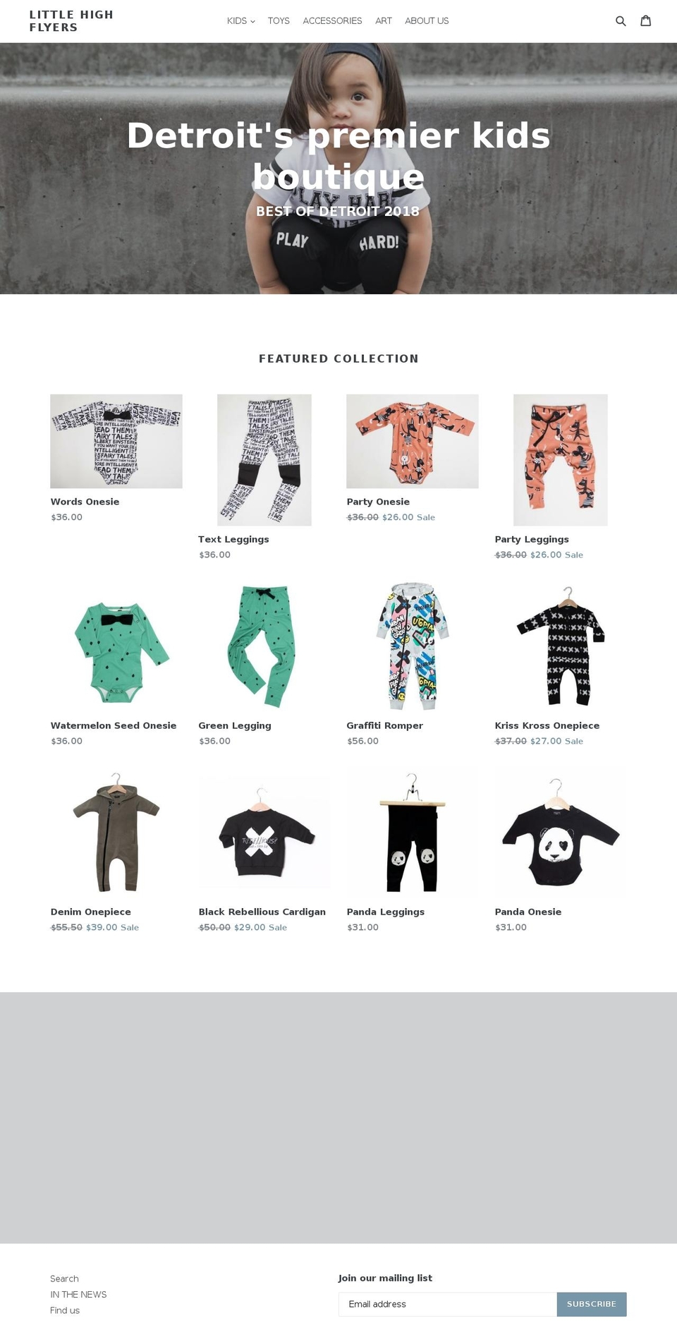 politicalinstitute.com — Shopify storefront screenshot