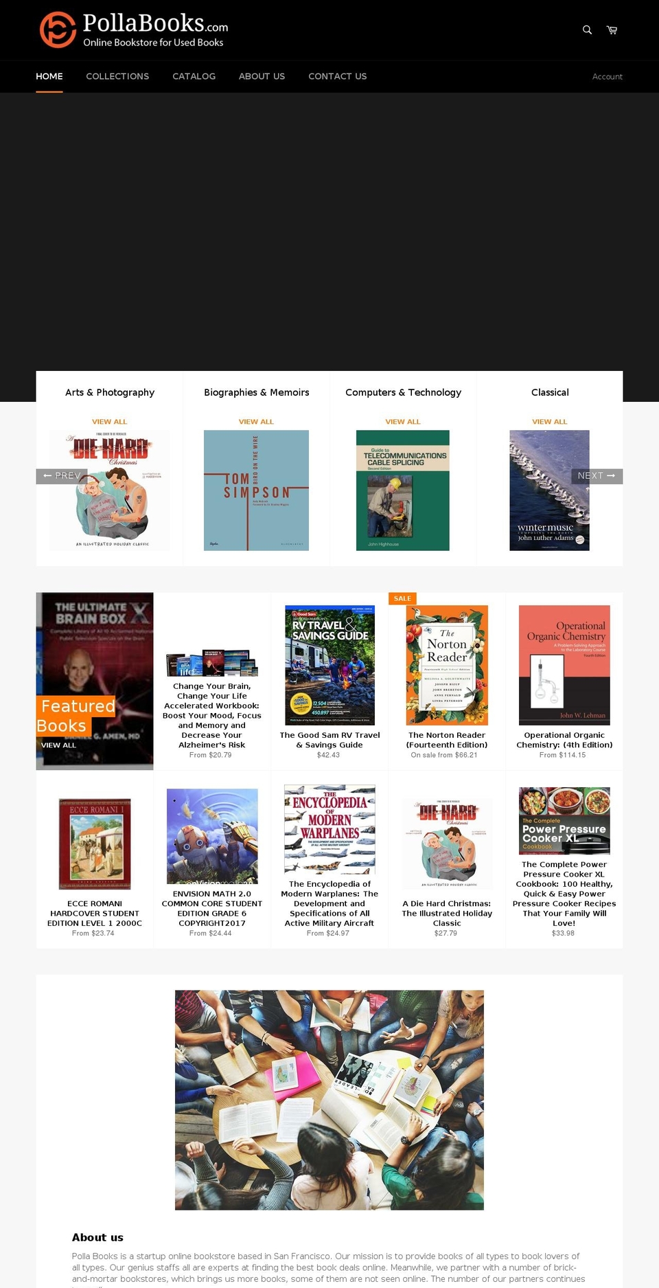 theme-export-aristosbooks-com-copy-of-venture Shopify theme site example polla-books.myshopify.com