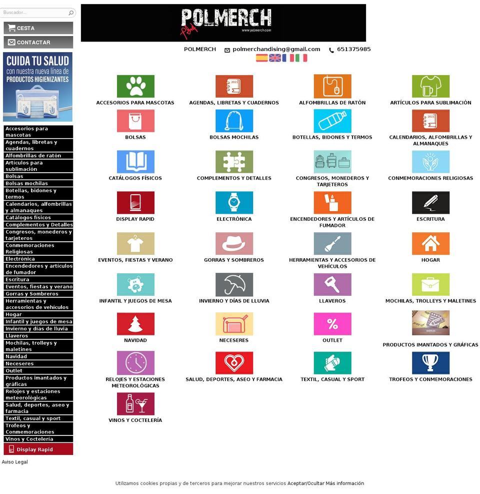polmerch.com — Shopify storefront screenshot