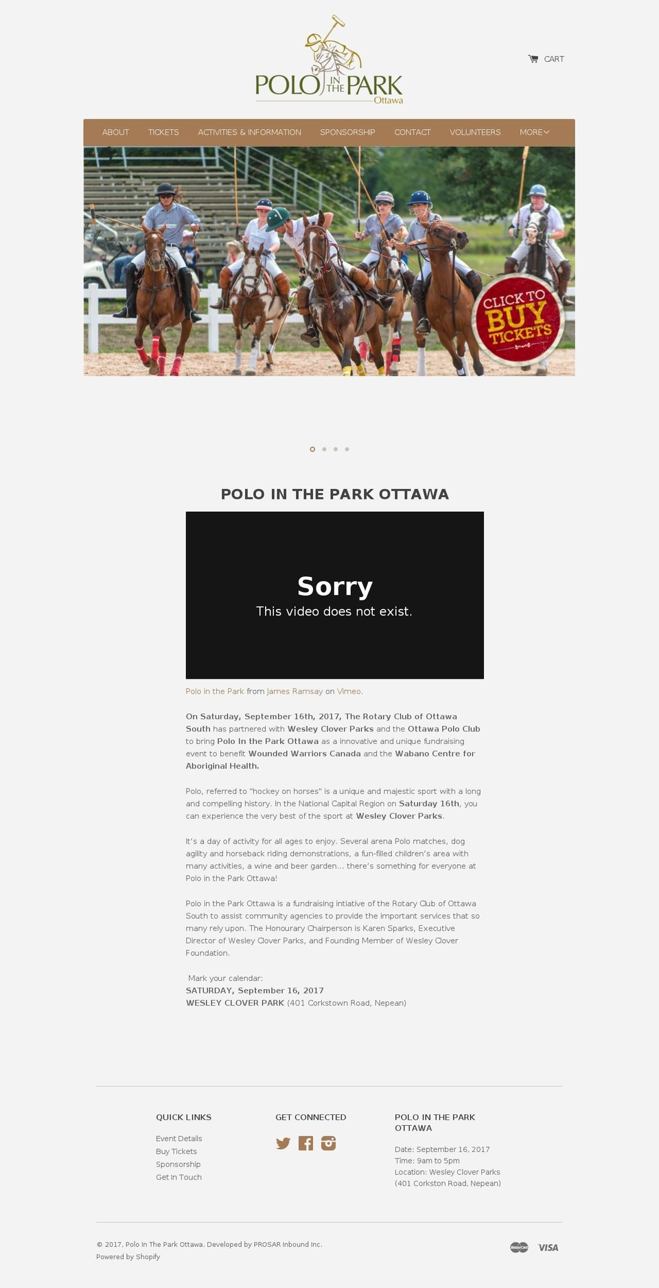 polointheparkottawa.com shopify website screenshot