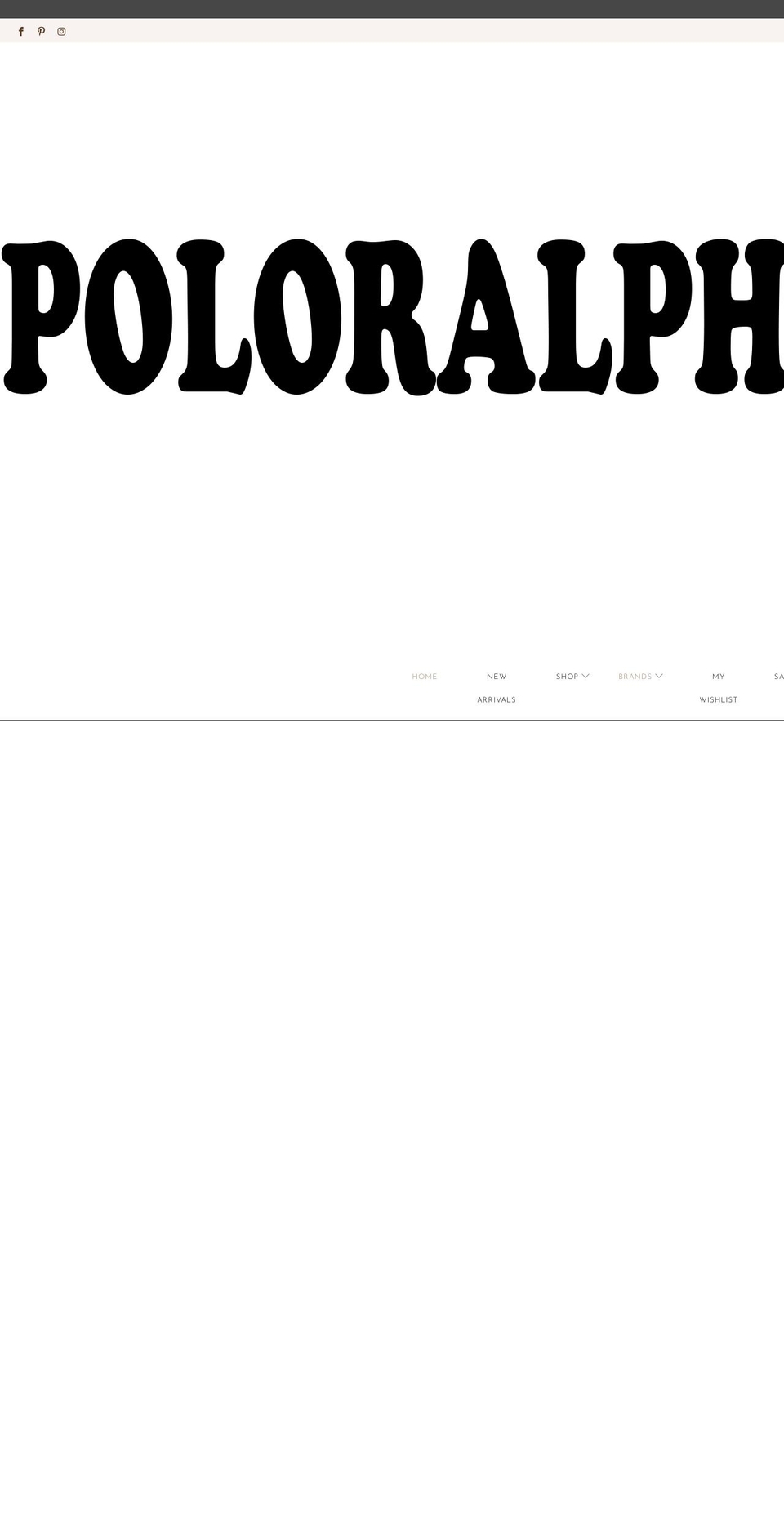 poloralphlaurenonline.com shopify website screenshot