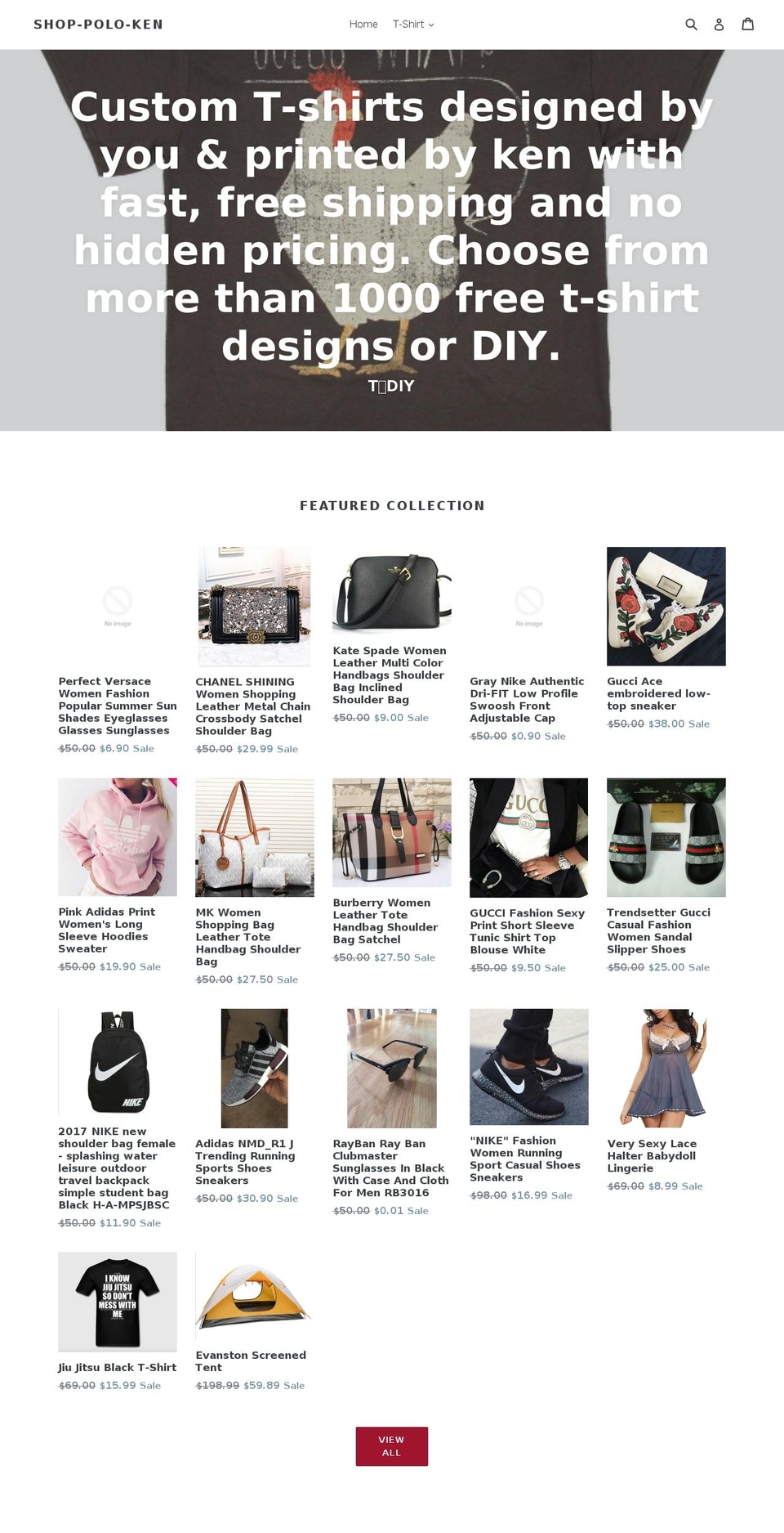 poloshopken.com — Shopify storefront screenshot