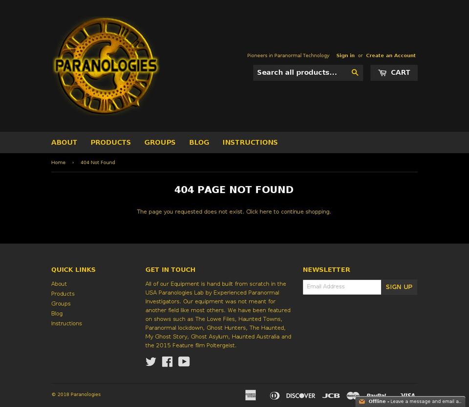 poltervox.com — Shopify storefront screenshot