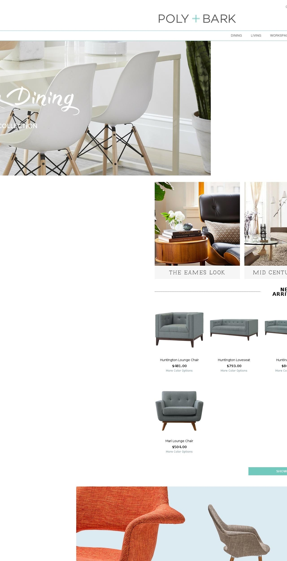 polyandbark.com shopify website screenshot