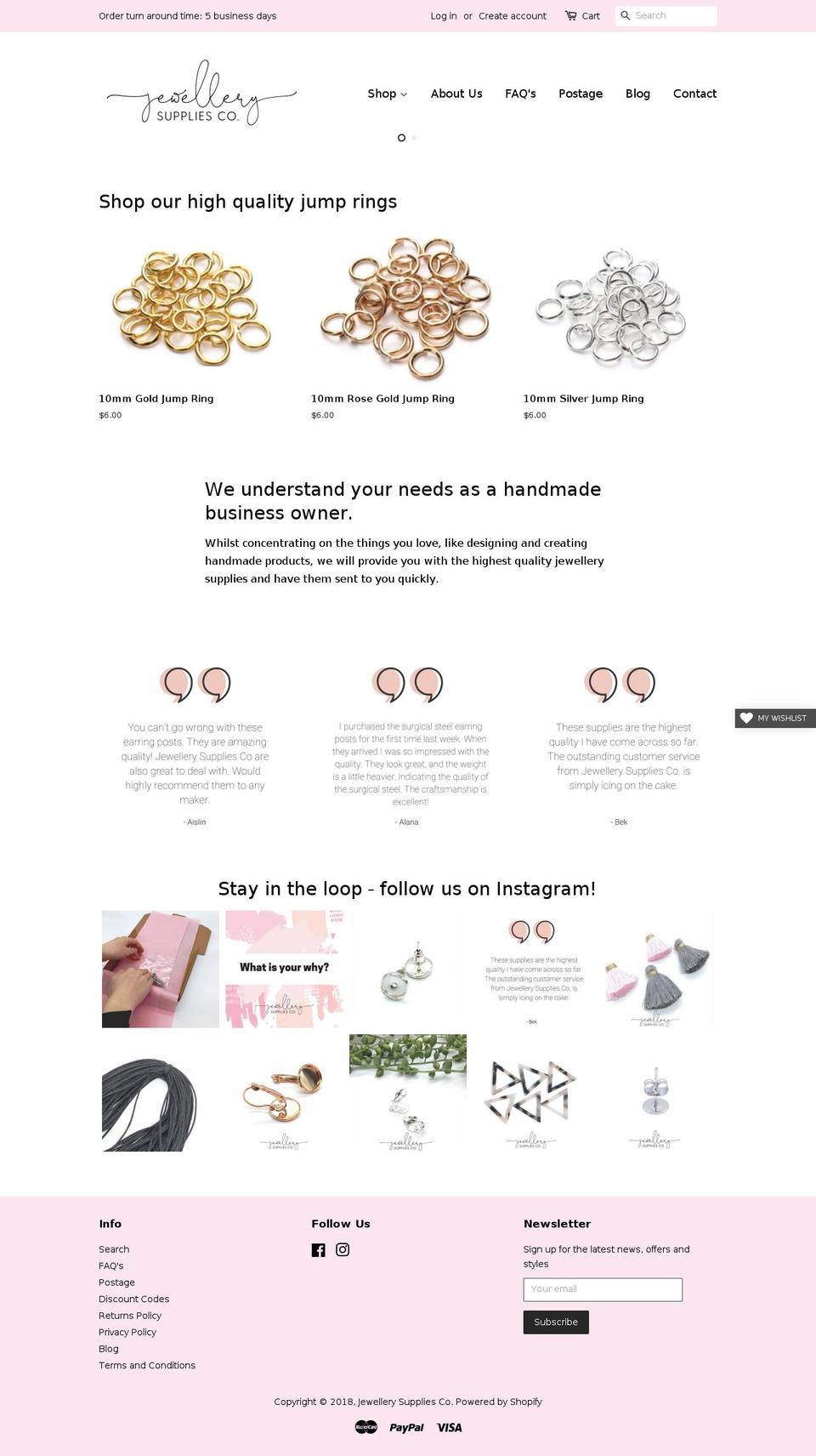 polymerclayaustralia.com — Shopify storefront screenshot