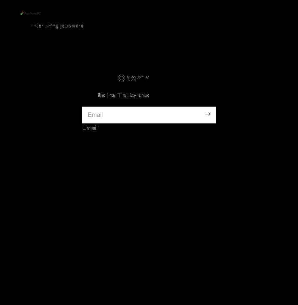 polypartspc.com shopify website screenshot