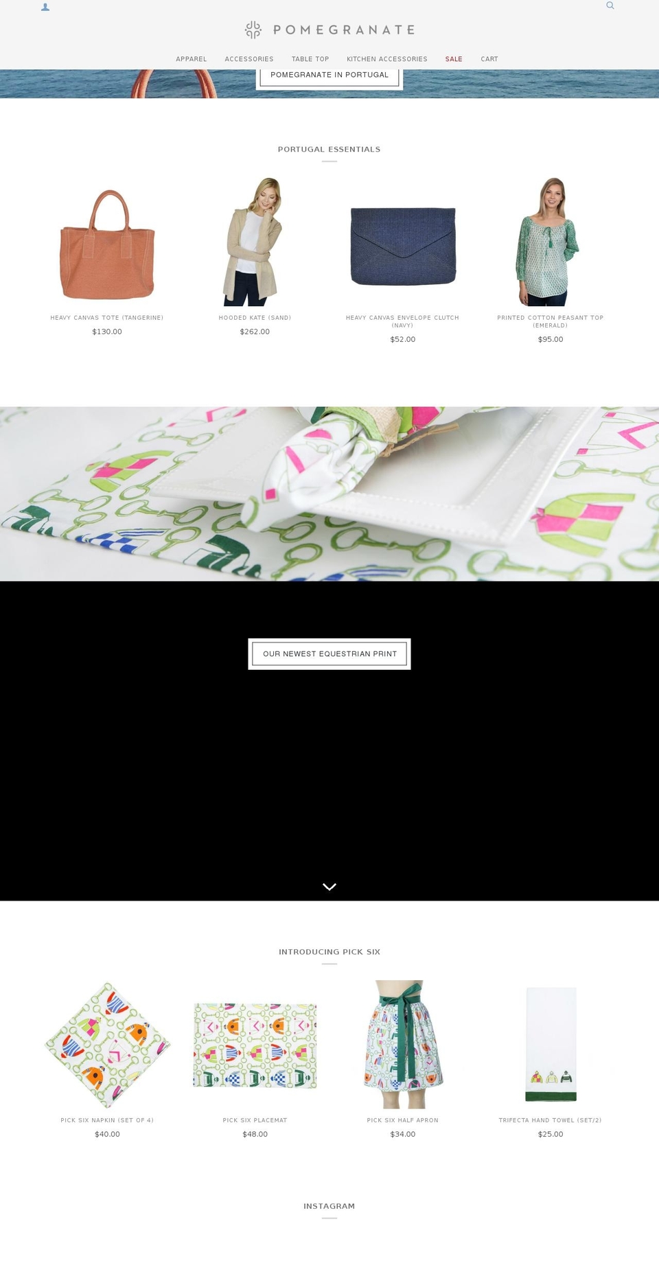 pomegranateinc.com shopify website screenshot