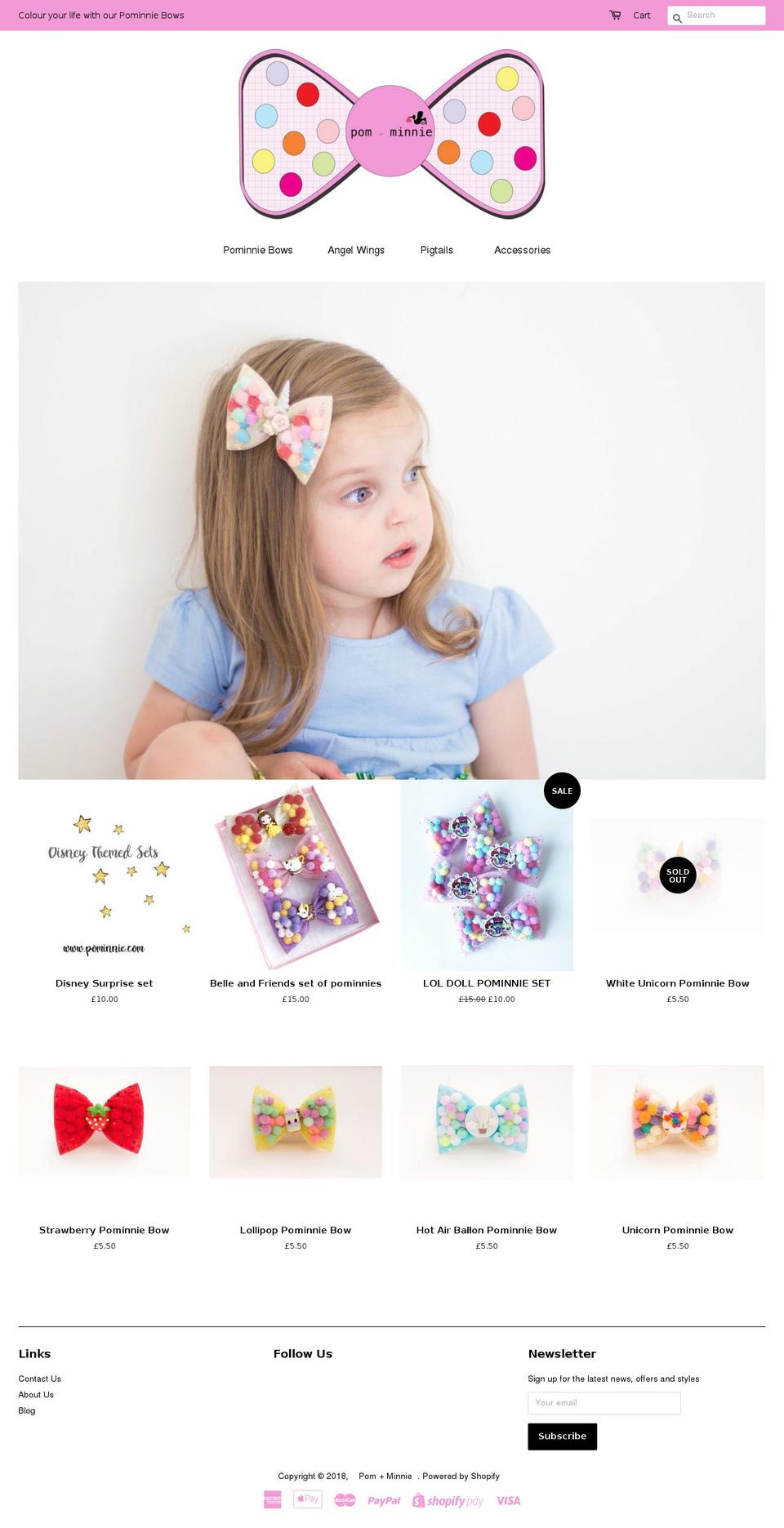 pominnie.com — Shopify storefront screenshot