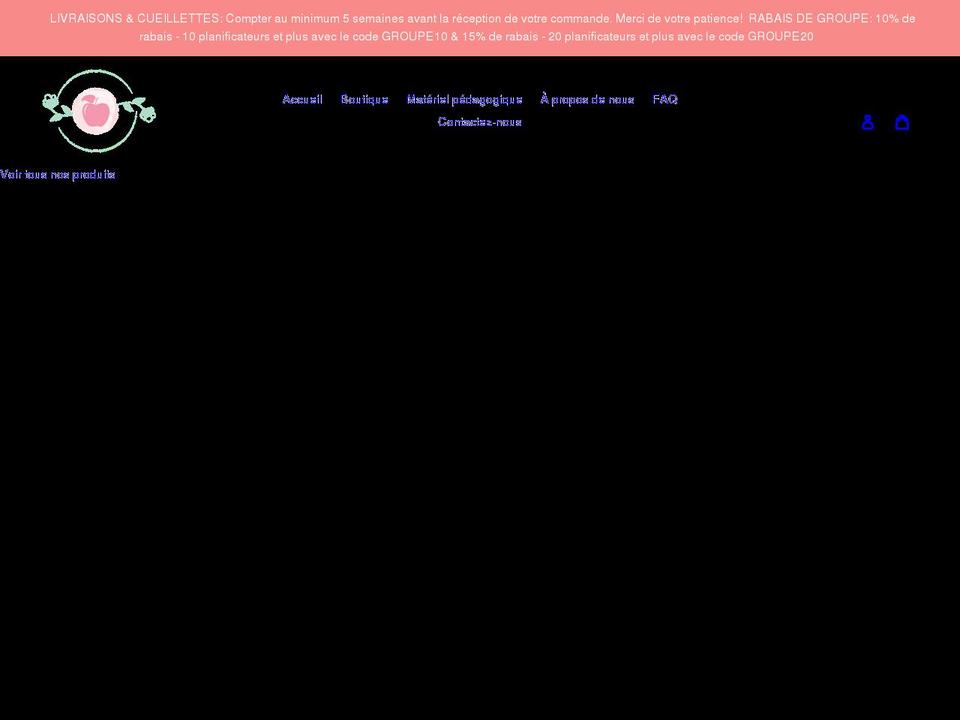 pommegribouillis.com shopify website screenshot