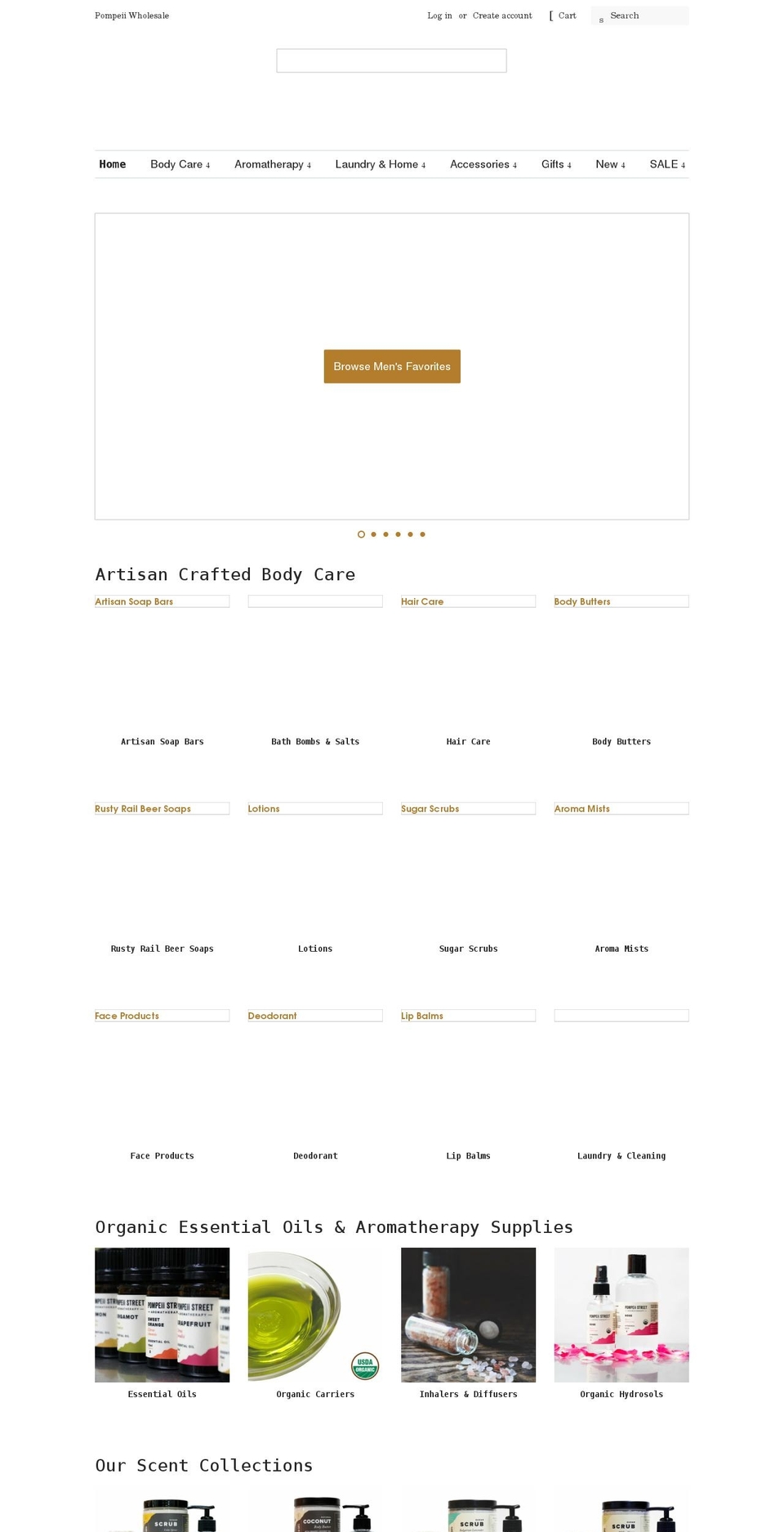 pompeiistreet.com shopify website screenshot