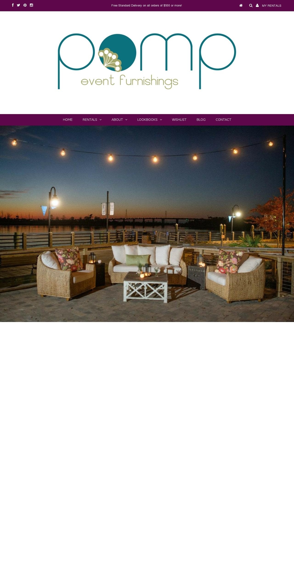 pompevent.com shopify website screenshot
