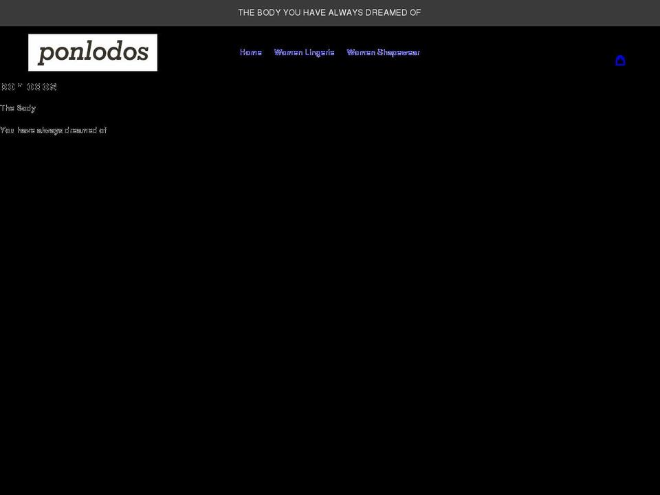 ponlodos.com shopify website screenshot