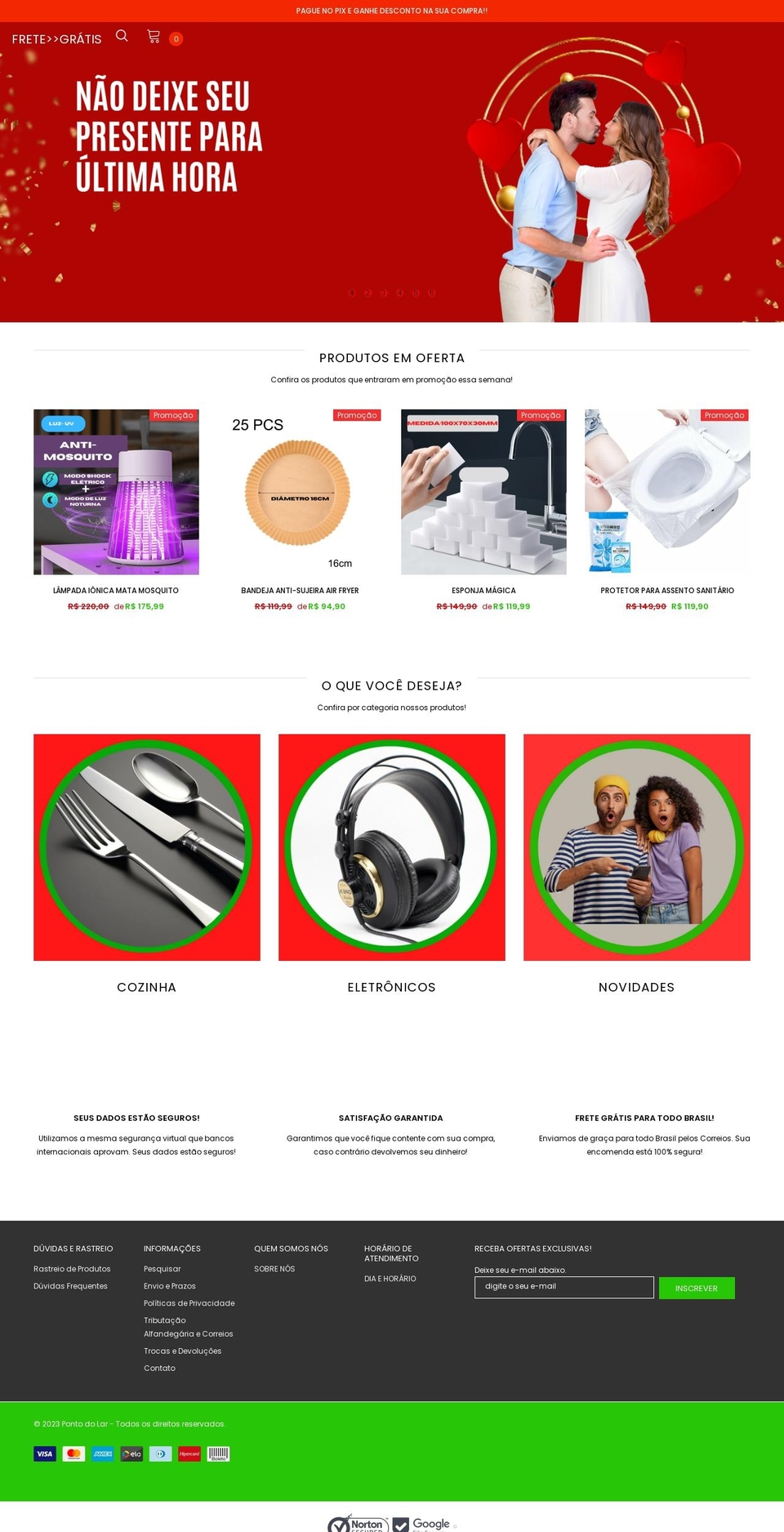 pontodolar.com shopify website screenshot