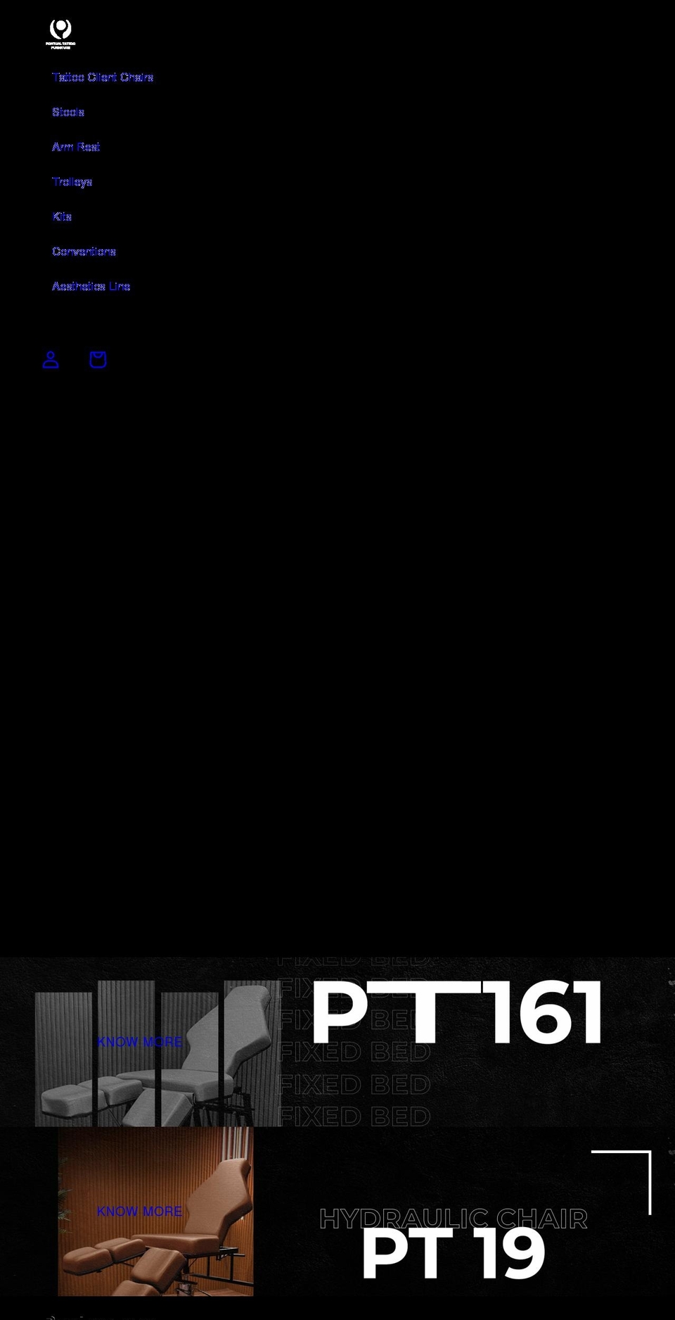 pontualtattoo.com shopify website screenshot